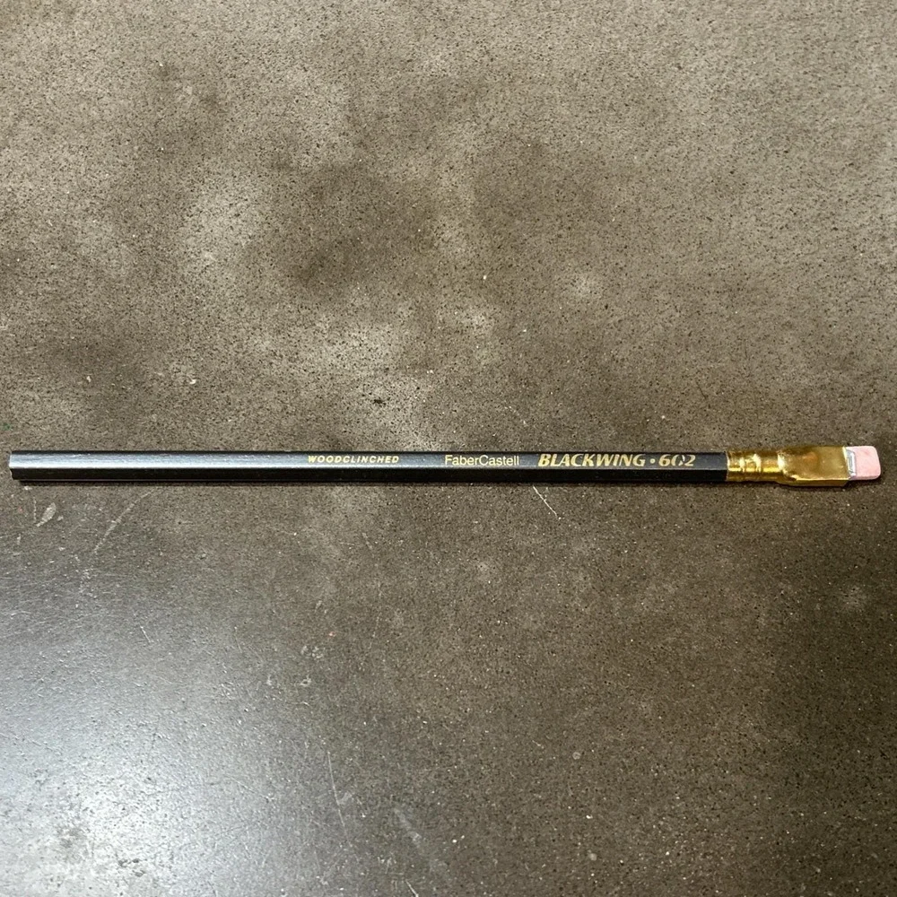 VTG FaberCastell Blackwing 602 Pencil (Qty 1) Brand New Unsharpened c. 1988-1994
